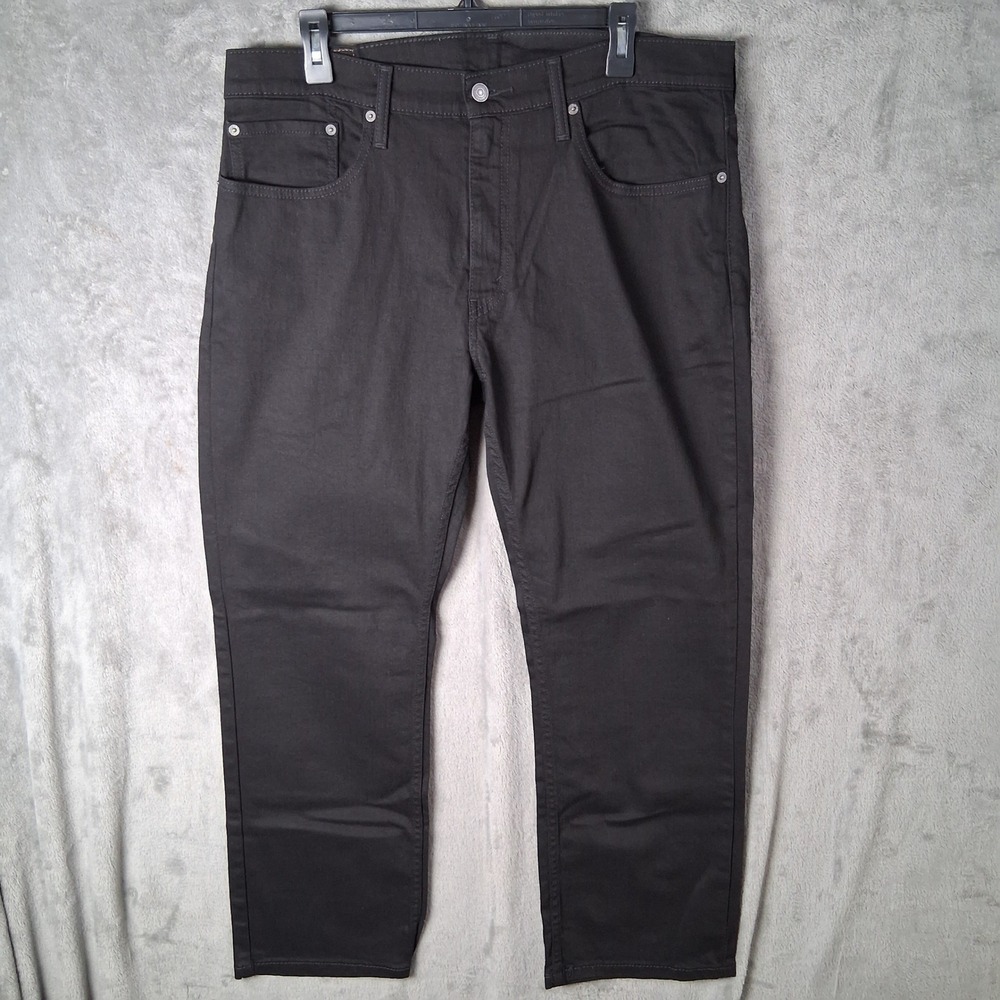 Levis 559 Relaxed Straight Jeans Mens 36x30 Black Denim Pants Classic Fit NWOT